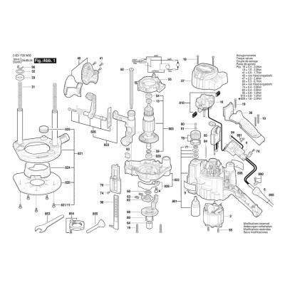 Bosch - OF 1250-E