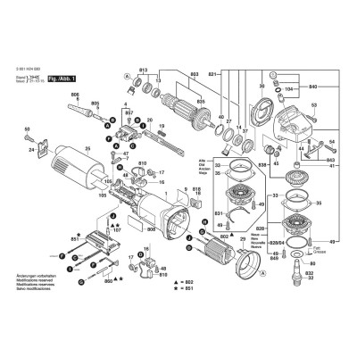 Bosch - GWS 1400