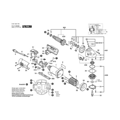 Bosch - GWS 10-125 CE