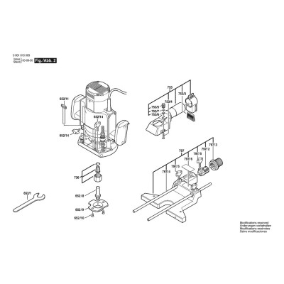 Bosch - GOF 1600 A