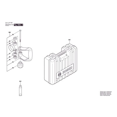 Bosch - GSH 5