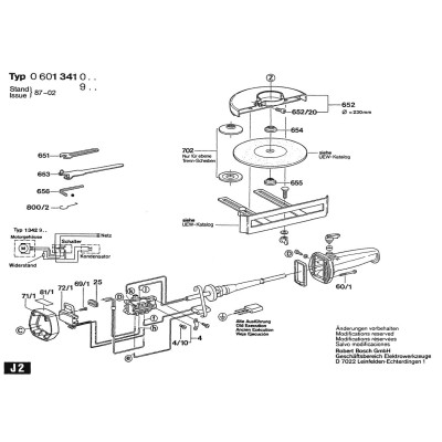 Bosch - ANGLE GRINDER