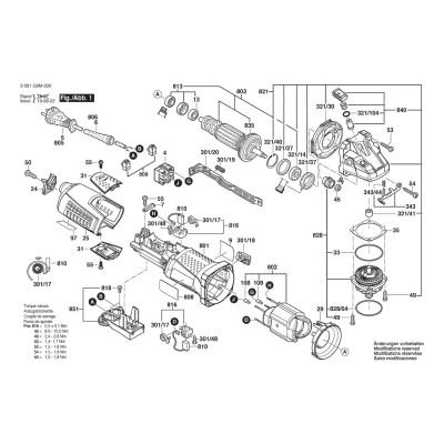 Bosch - GWS 17-125 INOX