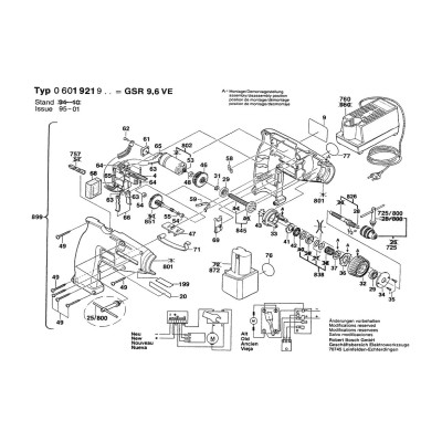 Bosch - GSR 9,6 VES