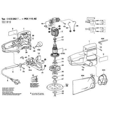 Bosch - PEX 115 AE