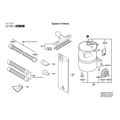 Bosch - GAS 12-50 RFH