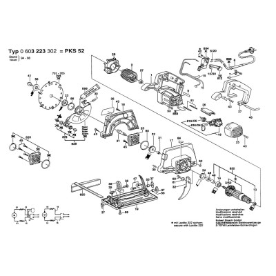 Bosch - PKS 52 SB