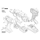 Bosch - GDR 1440 LI bare