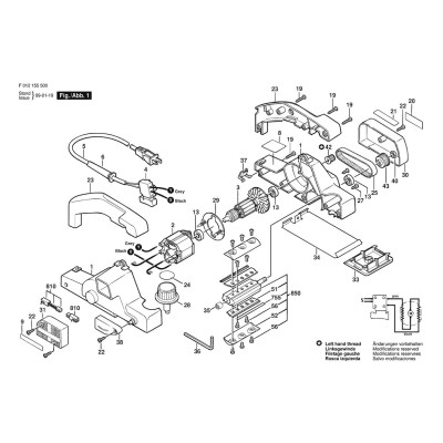 Bosch - 1555 PLANER