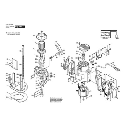 Bosch - GOF 1600 A