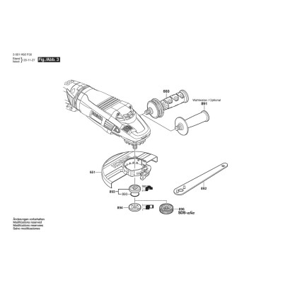 Bosch - GWS 26-180 LVI