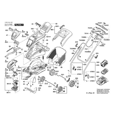 Bosch - Rotak 36 LI