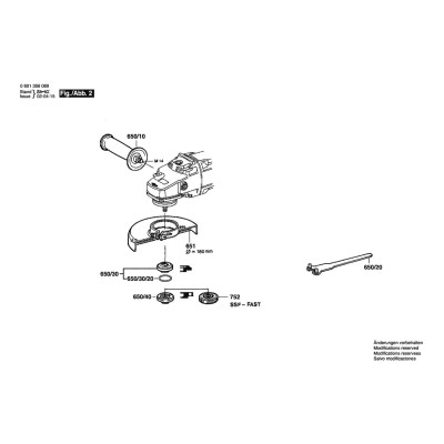 Bosch - GWS 20-180 JS