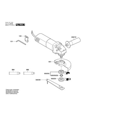 Bosch - GWS 8-125 C