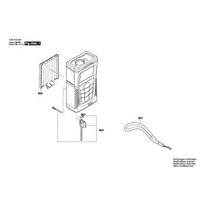 Bosch - DISFIX-LASER 50