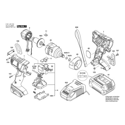 Bosch - GDS 18V-EC 250
