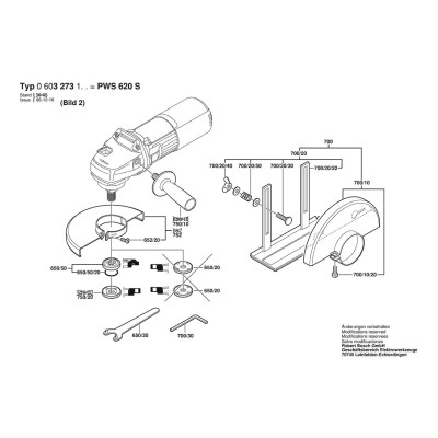 Bosch - PWS 620 S