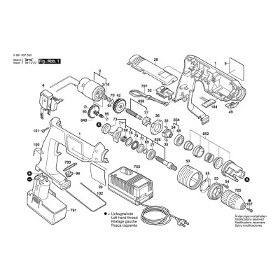 Bosch - GSB 12 VES2 L12