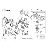 Bosch - GWS 18V-125 PSC
