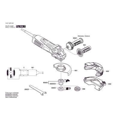 Bosch - GWS 19-125 CIE