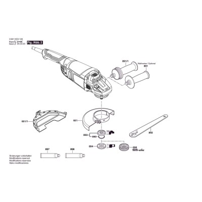 Bosch - GWS 2200