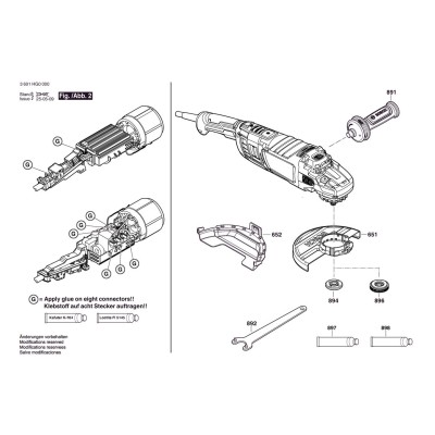 Bosch - GWS 30-180 B