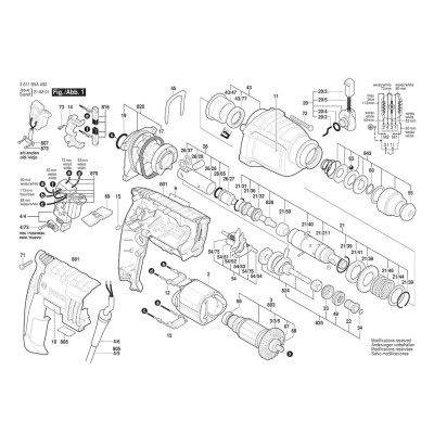 Bosch - GBH 2-20 D