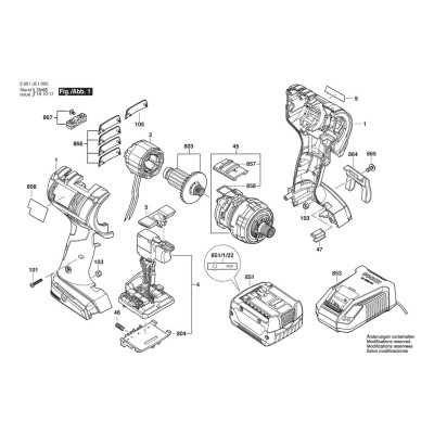 Bosch - GSR 14,4 V-EC FC2