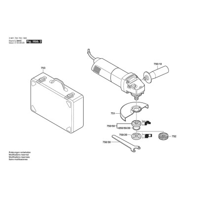 Bosch - GWS 14-125 C