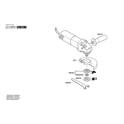 Bosch - GWS 8-125 C