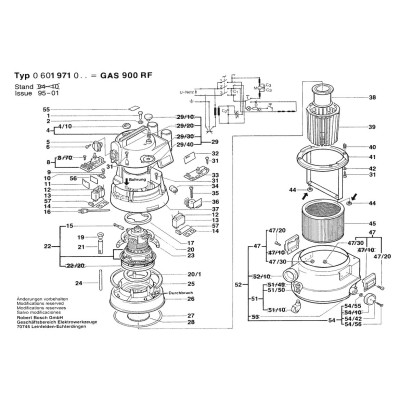 Bosch - Allessauger GAS