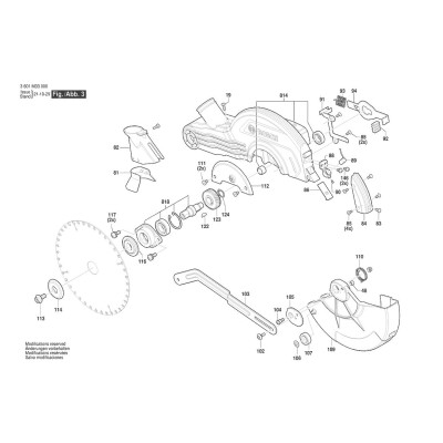 Bosch - GCM 216