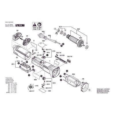 Bosch - CG17-125 INOX Fein