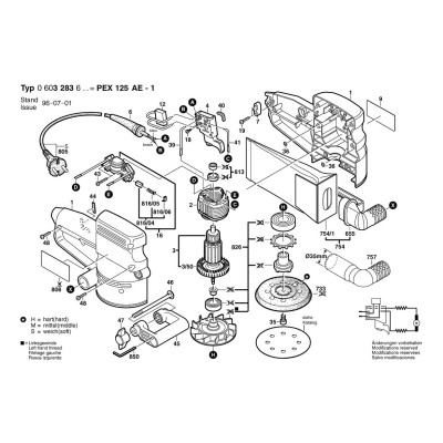 Bosch - PEX 125 AE-1