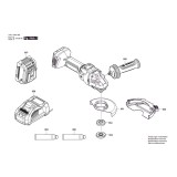 Bosch - GWS 18V-15 S