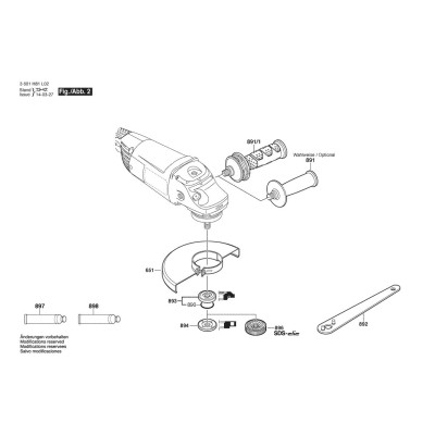 Bosch - GWS 230 H
