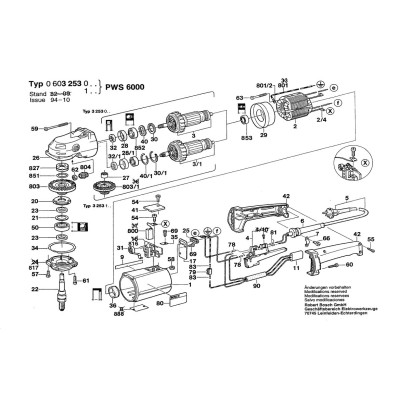 Bosch - PWS 6000