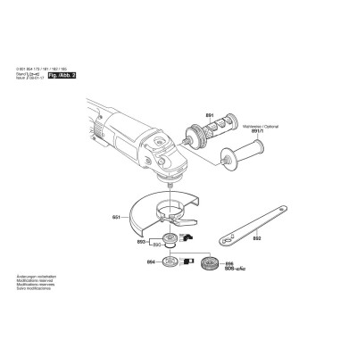 Bosch - GWS 24-230 B