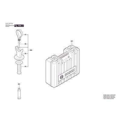 Bosch - GSH 5