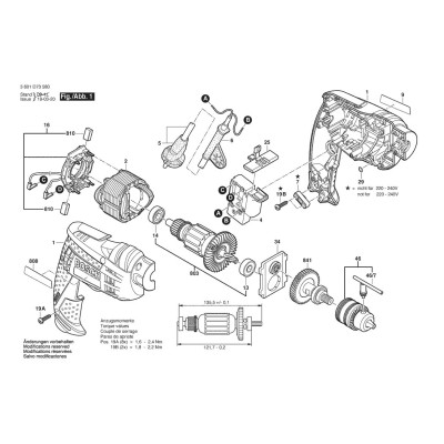 Bosch - GBM 10 RE