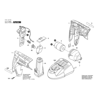 Bosch - GSR 3,6V LI BARE