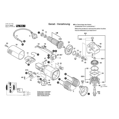 Bosch - GWS 8-125 C