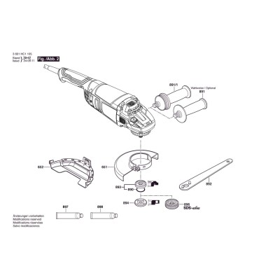 Bosch - GWS 22-230 P