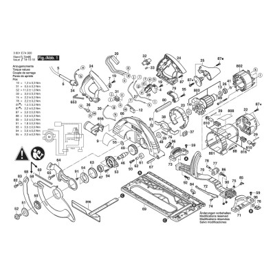Bosch - GKS 85 G