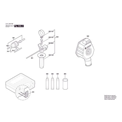 Bosch - GBH 2-21