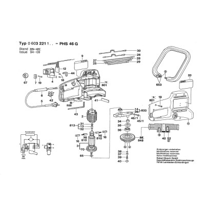 Bosch - PHS 46 G