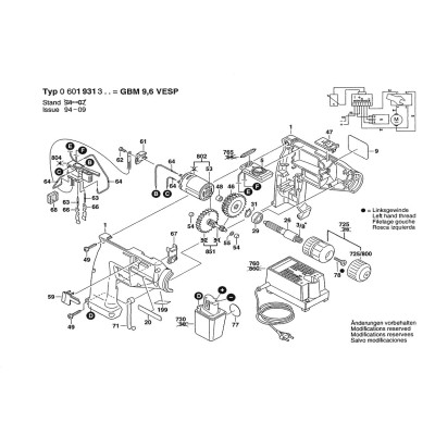Bosch - GBM 9,6 VESP