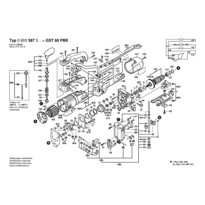 Bosch - GST 60 PBE