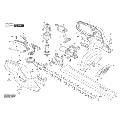 Bosch - UniversalHedgeCut 50