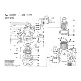 Bosch - GAS 1000 RF